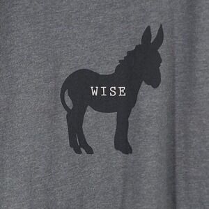 prAna Wise Ass Journeyman Tshirt Men's Size M Gray Short Sleeve Tee